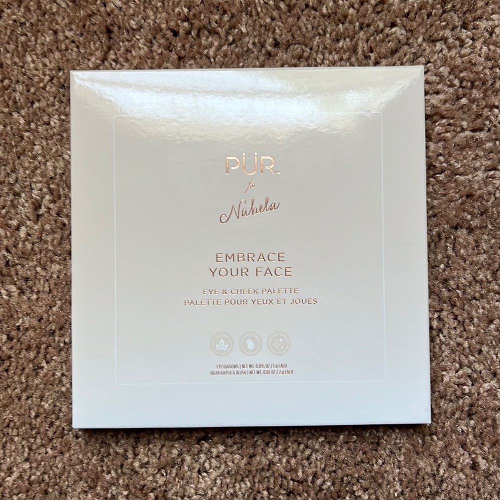 NWT Embrace Your Face Eye & Cheek Palette by PUR Cosmetics